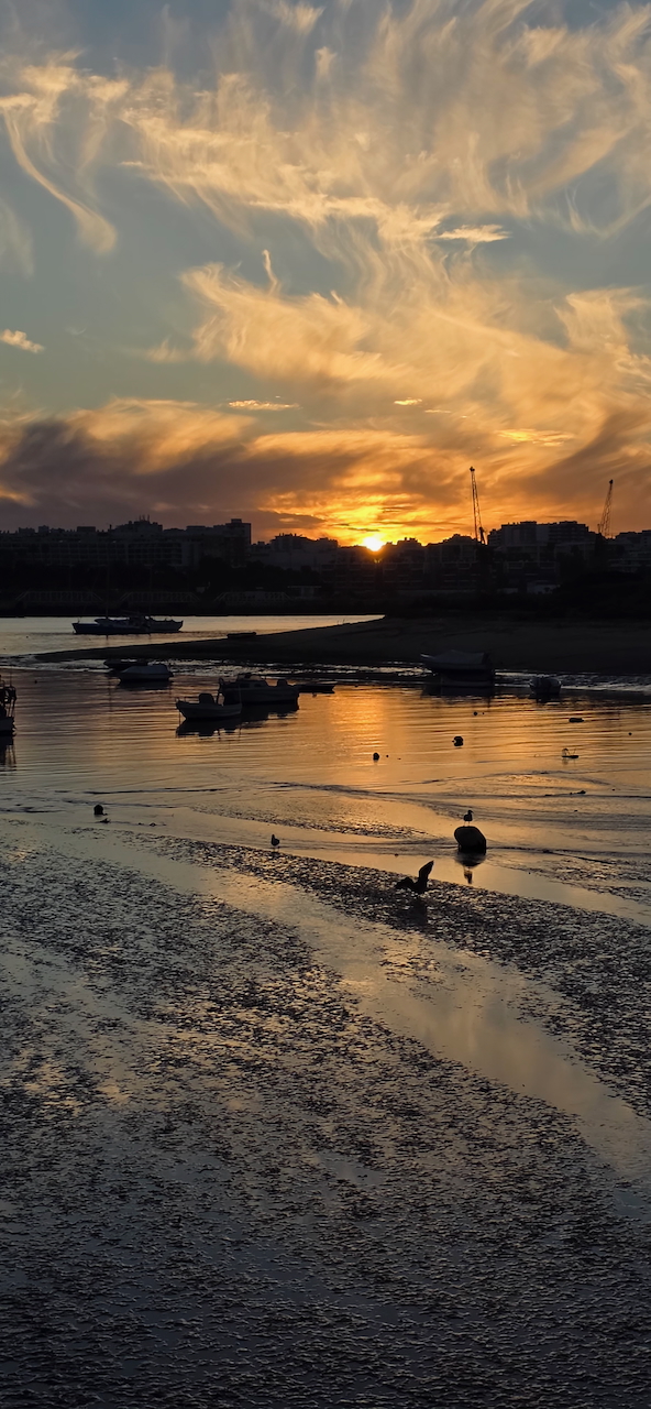 Letzter Sonnenuntergang in der Algarve